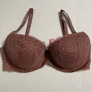 PINK Victoria’s Secret Date Night Push Up Bra‎ size 34DD